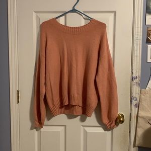 Hollister Knit Coral Sweater